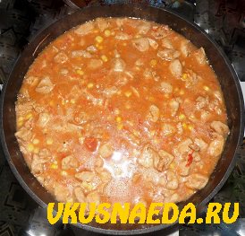 Курица по мексикански