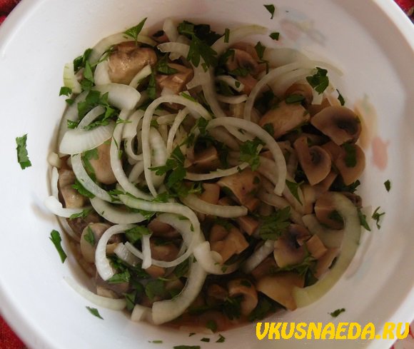 Шампиньоны по корейски