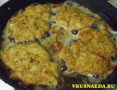 Сочные куриные отбивные в кляре