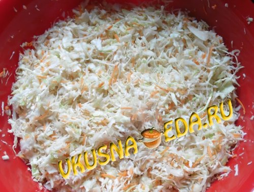Быстрая к употреблению маринованная капуста