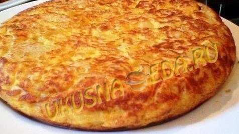 Тортилья - ароматная неповторимая катофельная лепёшка