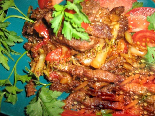 Мясо по-японски Мясо по-японски