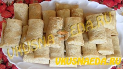 Блинчики фаршированные с мясом и луком