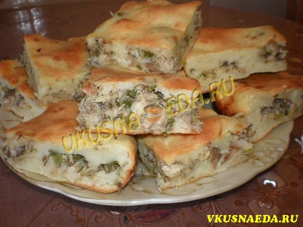 Рыбный пирог